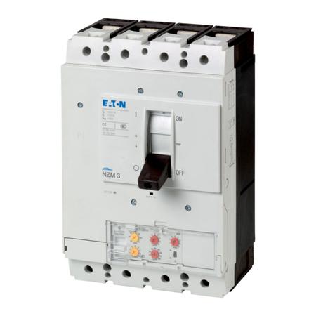 265969 NZML3-4-VE400 Eaton, Eaton Moeller NZM MCCB Molded Case Circuit Breaker 4P 400A, Breaking Capacity 20 kA, Fixed Mount