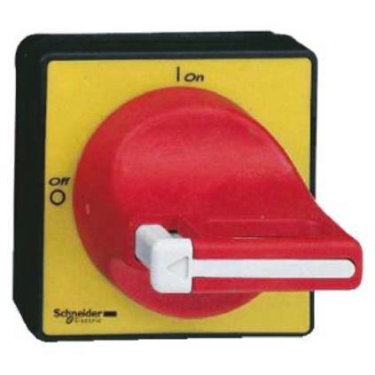 KCF2PZ Schneider Electric Red Rotary Handle, TeSys Series
