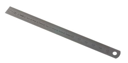 260-2977 MikronTec 150mm Stainless Steel Metric Ruler, With UKAS Calibration