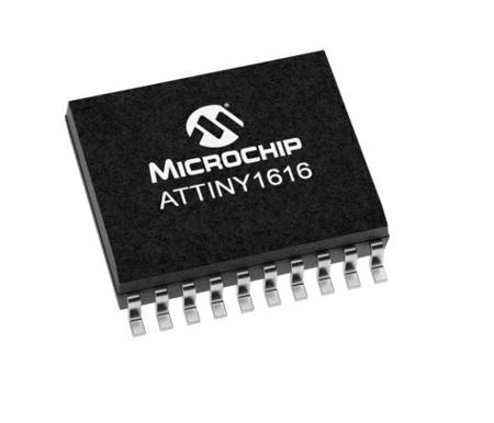 ATTINY1616-SF Microchip, 8 bit AVR, ATTINY1616 Microcontroller, 20 MHz, 16kB FLASH, 20-Pin SOIC