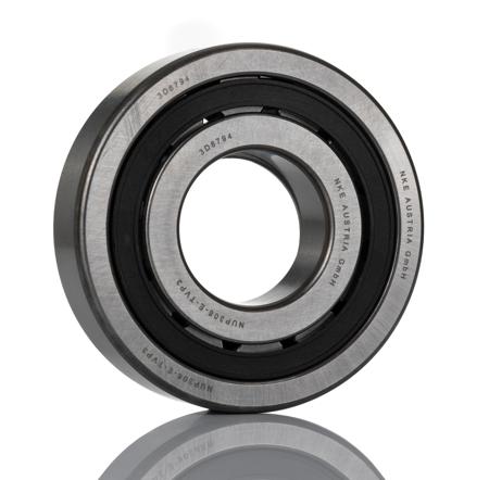NUP306-E-TVP3 RS PRO  30 mm ID Roller Bearing, 72 mm OD