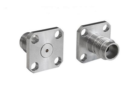 RF292A4JCCADGA Bulgin Male/Female Flange Mount Circular Coaxial Connector, Jack Screw Termination, Straight Body