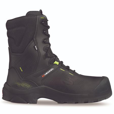 6767336 Heckel 67673 Black Non Metallic Toe Capped Unisex Safety Boot, UK 3.5, EU 36