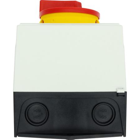 207335-P3-63-I3-SVB Eaton 3 Pole Surface Mount Isolator Switch - 63A Maximum Current, 30kW Power Rating, IP65