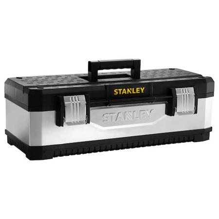 1-95-620 Stanley ABS Tool Box dimensions 661 x 284 x 221mm