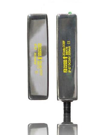 940178 H.ZANDER ZCode-CCEF Series Sliding Block for Mounting Magnetic Non-Contact Safety Switch, 24V dc, Plastic Housing, 2NC,