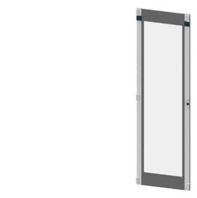 8PQ2197-6BA10 Siemens 8PQ2197 Series Lockable Sheet Steel RAL 7035 Transparent Door, 2000mm H, 600mm W, 25mm D for Use with SIVACON S4