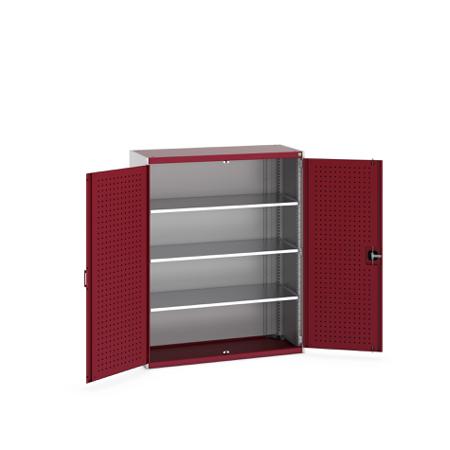 40014050-24V Bott 2 Door Sheet Steel Floor Standing Cupboard, 1300 X 525 X 1600mm