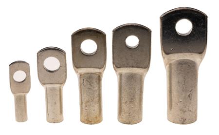 434-594 RS PRO Uninsulated Tubular Ring Terminal, Silver