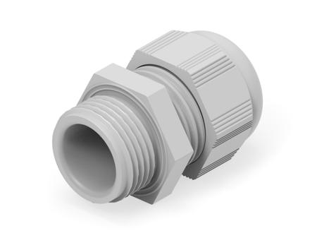 1SNG601055R0000 1SNG Series Light Grey PA 6 Cable Gland, M20 Thread, 6mm Min, 12mm Max, IP66, IP68