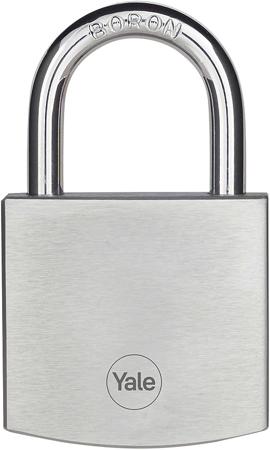 Y120B-50-127-1 Yale Padlock Brass Padlock, 7mm Shackle, 50mm Body