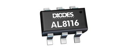 AL8116W6-7 DiodesZetex  LED Driver IC, 56 V 30 mA 6-Pin SOT-26