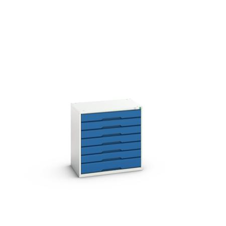 16925115-11 Bott 7 Cabinet, Steel, 800mm x 800mm x 550mm, Blue, Light Grey