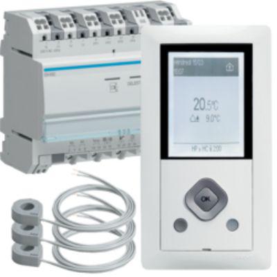 EK482 Hager LCD Digital Power MeterEnergy Meter