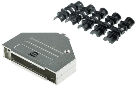 09670370348 HARTING Metal D Sub Backshell, 37 Way