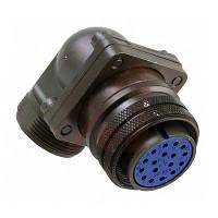 97-3108A-28-9P-639- connector,metal circ,rt angle plug,size 28,6#12,6#16 solder pin contact,clear