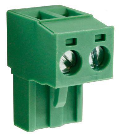 144-4057 RS Pro 5.08mm Pitch Straight PCB Terminal Block, Clamp Terminal Block, PCB Mount, 3 Way