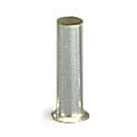 216-123 WAGO, 216 Ferrule, 6mm Pin Length, 2.5mm Pin Diameter, Silver