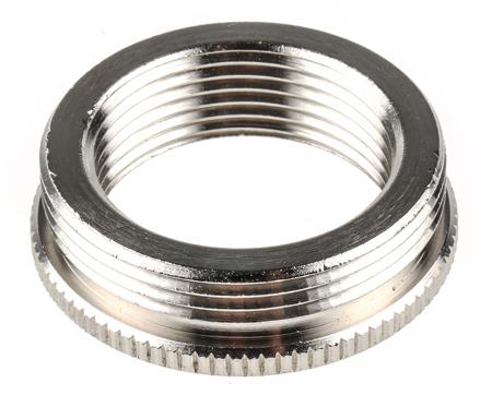 52003900 Lapp Cable Gland Adaptor, PG29 Exterior Thread, PG21 Interior Thread, Nickel Plated Brass, SKINDICHT Series