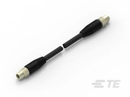 2241021-5 TE Connectivity2241021, 5m Cat6a M12 to Male M12 Male Shielded, Terminated