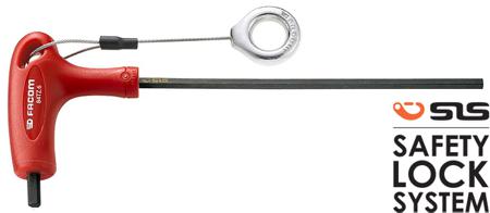 84TZ.6SLS Facom T Shape Metric Hex Key, 6mm