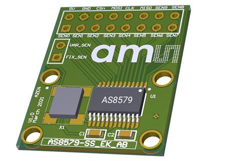 AS8579-SS_EK_AB ams OSRAM  Capacitive Adapter Board for AS8579 AS8579