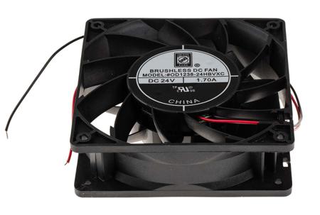 703-3464 RS Pro Axial Fan, 120 x 120 x 38mm, 384.2m³/h, 40.8W, 24 V dc