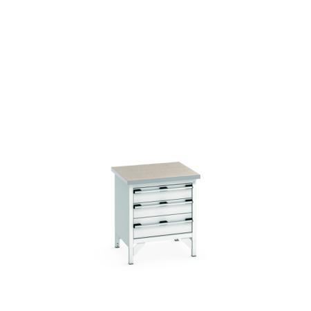41002012-16V Bott 41002012.16V Sheet Steel Workbench, 840mm x 750mm x 750mm