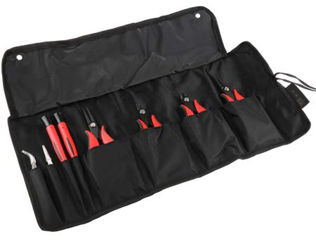 182-127 RS PRO 8 Piece Electronics Tool Kit with Roll