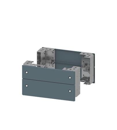 8PQ1024-0BA01 Siemens 8PQ1024 Series RAL 5020 Sheet Steel Base Plate, 200mm H, 400mm W for Use with Standard Frame