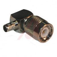 122414 connector,rf coaxial,tnc rt angle crimp/solder plug,for rg8x,LMR240,50 ohm