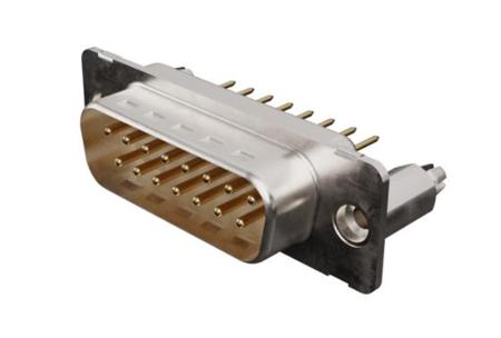 1731092468 FCT, 1731130140 Series, Male Crimp D-Sub Connector, Gold over Nickel