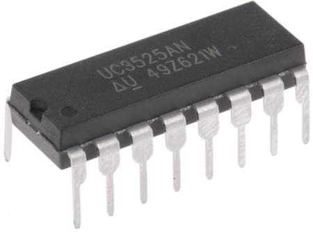UC3525AN Texas Instruments , Dual PWM Controller, 35 V, 400 kHz 16-Pin, PDIP