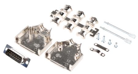 MHDM15-DB15P-K MH Connectors MHDM 15 Way D-sub Connector