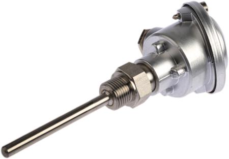 547-7714 RS Pro PT100 Sensor -50°C min +250°C max 100mm length x 8mm diameter