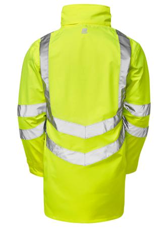 P487-S PULSAR P487 Yellow Unisex Hi Vis Bodywarmer, S