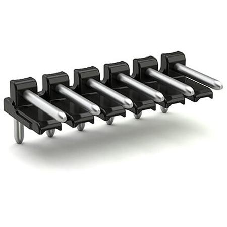 2091-1723 WAGO 2091 Series Angled Horizontal and Vertical Mount Header, 3 Contact(s), 1 mm Pitch, 1 Row, Unshrouded