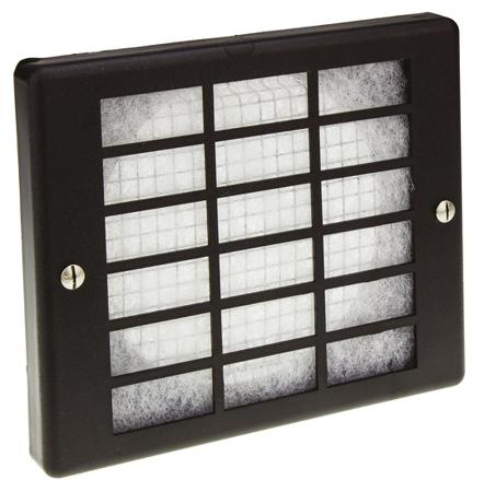 PMFA120 ebm-papst Fan Filter for 120mm Fans, PC, Synthetic Fibre Filter, Steel Frame, 162 x 136mm