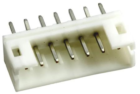 147-066 RS PRO Straight Through Hole PCB Header, 7 Contact(s), 2 mm Pitch, 1 Row, Shrouded