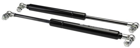 268-7055 RS PRO Steel Gas Struts, with Ball & Socket Joint, 300.0mm Extended Length, 100.0mm Stroke Length