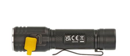 1173750005 brennenstuhl LED LED Torch Black - Rechargeable 400 lm, 29 mm