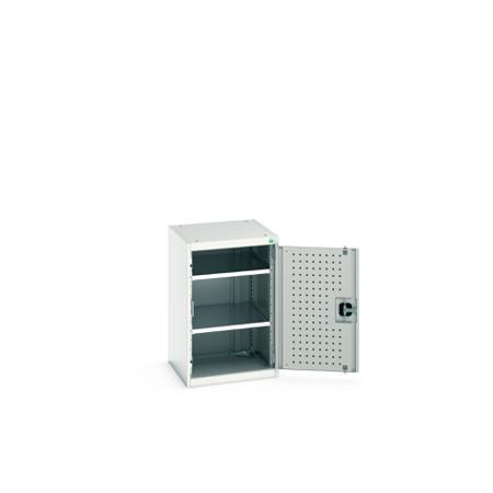 40010097.16V Bott 1 Door Sheet Steel Cupboard, 525 x 525 x 800mm