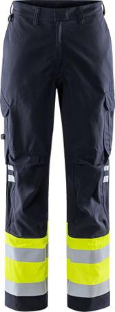 121355-171-300 Fristads 12176 ATHS Men's Trousers Navy, Yellow 82 cm Waist 76cm Leg