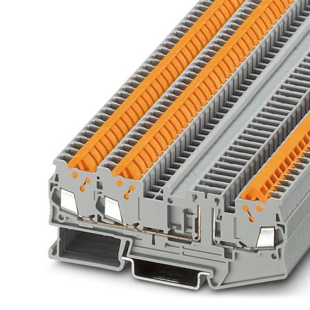3050413 Phoenix Contact  QTC 1.5-TWIN-TG Series Grey, 1.5mm², Single-Level