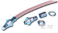 1408339-1 TE Connectivity  Series, Plug Panel Mount QMA Connector, Crimp Termination, Straight Body