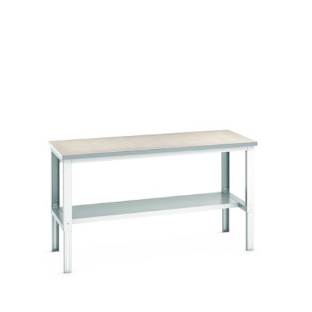 41004132-16V Bott 41004132.16V Sheet Steel Workbench, Adjustable Height, 740 → 1140mm x 900mm x 2000mm