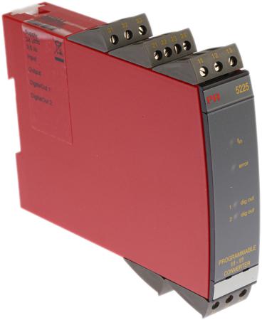 5225A2 PR Electronics 5225A, Frequency to Current Signal Conditioner, 0 → 20 kHz Input, 0 → 20 mA Output