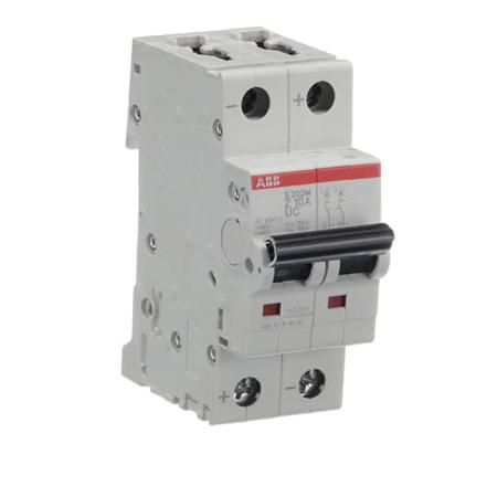 2CDS272061R0428 ABB System Pro M Compact S200 M UC MCB, 2P, 10A, Type Z, 400V AC, 440V DC, 10 kA Breaking Capacity