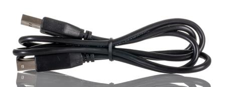 266-8454 RS PRO USB 2.0, Male USB A to Male USB B, 1m