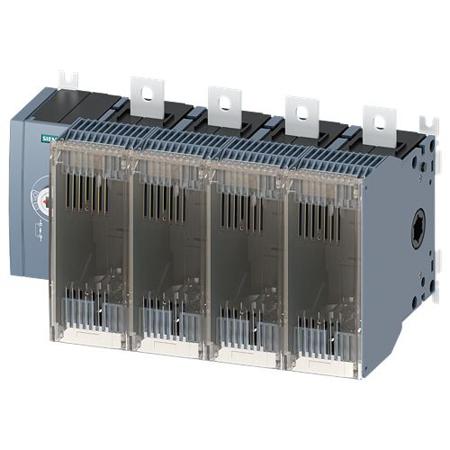 3KF4440-4LF11 Siemens Fuse Switch Disconnector, 4 Pole, 400A Max Current